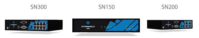 Gamme Stormshield SN300 / SN150 / SN200